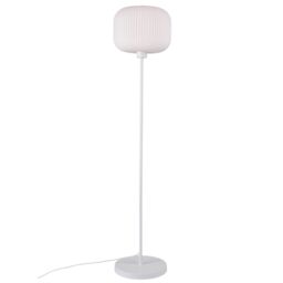 Nordlux Milford Floor Lamp White Metal Livingroom E27 Switch