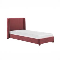 Flair Alma Single Winged Headboard Bed in Pink - thumbnail 4