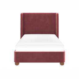 Flair Alma Single Winged Headboard Bed in Pink - thumbnail 5