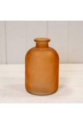 KDMD Matt Cognac Glass Bottle in Orange - thumbnail 2