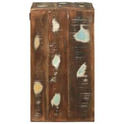 Berkfield Home Media Storage Cabinet Reclaimed Wood Multicolour Solid Reclaimed Wood in Brown - thumbnail 4