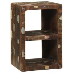 Berkfield Home Media Storage Cabinet Reclaimed Wood Multicolour Solid Reclaimed Wood in Brown - thumbnail 2