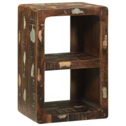 Berkfield Home Media Storage Cabinet Reclaimed Wood Multicolour Solid Reclaimed Wood in Brown - thumbnail 7