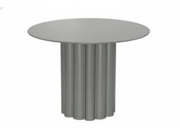 Vente-unique Metal Side Table - Khaki - WODOLI - thumbnail 4