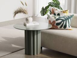 Vente-unique Metal Side Table - Khaki - WODOLI - thumbnail 1