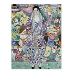 Artery8 Gustav Klimt Framed Wall Art Print Portrait of Friederike Maria Beer - Size: A4 - thumbnail 3