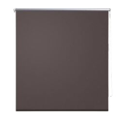 Berkfield Home Roller Blind Blackout 160 x 230 cm Coffee in Brown - thumbnail 2