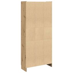Berkfield Home Highboard Artisan Oak 82.5x30.5x185 cm Engineered Wood in Brown - thumbnail 5