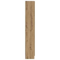 Berkfield Home Highboard Artisan Oak 82.5x30.5x185 cm Engineered Wood in Brown - thumbnail 4