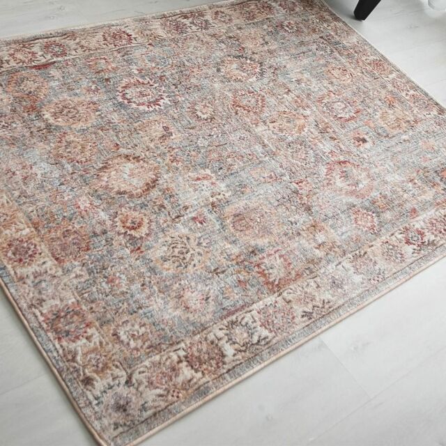 The Rug Shop UK Traditional Abstract Beige Easy to clean Machine Made Area Rug - Size: 200 cm x 290 cm - image 1