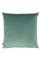 Ashley Wilde Jaden Printed Velvet Cushion in Green - Size: 50 cm x 50 cm - thumbnail 2