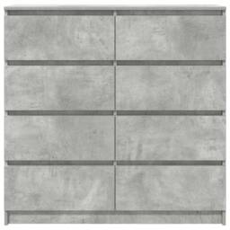 Berkfield Home Sideboard Concrete Grey 100x35x99 cm Engineered Wood - Size: 100 x 35 x 99 cm - thumbnail 6