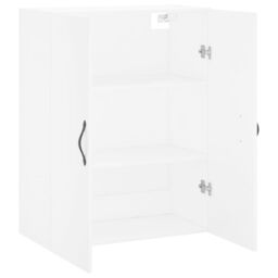 Berkfield Home Wall Mounted Cabinet White 69.5x34x90 cm Engineered Wood - thumbnail 6
