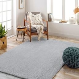 Livabliss Cloudy Shag-Solid Color Beige White Grey Blue Pink Green Yellow Black Red Soft Plush Pile Living Rug - Size: 200 cm x 275 cm - thumbnail 8