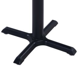 Berkfield Home Garden Table Black 80x80x75 cm - Size: 80 x 80 x 75 cm - thumbnail 5