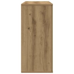 Berkfield Home Sideboard Artisan Oak 90x29.5x65 cm Engineered Wood in Brown - thumbnail 5