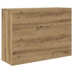 Berkfield Home Sideboard Artisan Oak 90x29.5x65 cm Engineered Wood in Brown - thumbnail 6
