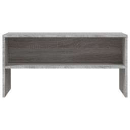 Berkfield Home TV Cabinet Grey Sonoma 80x40x40 cm Engineered Wood - Size: 80 x 40 x 40 cm - thumbnail 4