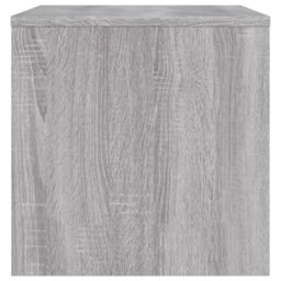 Berkfield Home TV Cabinet Grey Sonoma 80x40x40 cm Engineered Wood - Size: 80 x 40 x 40 cm - thumbnail 5