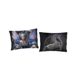 Spiral Magical Fairy Duvet Cover Set in Black - Size: Single - thumbnail 3