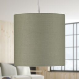 First Choice Lighting Set of 2 Sage Green Textured Cotton 17cm Table Lamp Shades - thumbnail 7