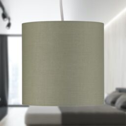 First Choice Lighting Set of 2 Sage Green Textured Cotton 17cm Table Lamp Shades - thumbnail 8
