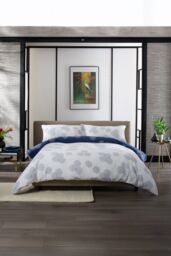 Hyogo Luxurious Japanese Inspired Print 100% Cotton Double Gauze Duvet Cover Set