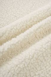 Garden Sanctuary Non-Slip Faux Plush Sofa Cover in Beige - thumbnail 5