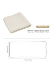 Garden Sanctuary Non-Slip Faux Plush Sofa Cover in Beige - thumbnail 6
