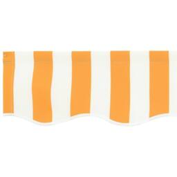 Berkfield Home Awning Replacement Fabric for 3.5x2 m Frame Yellow & White - thumbnail 6