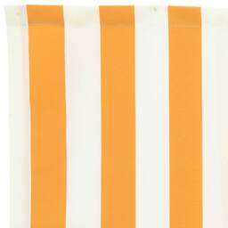 Berkfield Home Awning Replacement Fabric for 3.5x2 m Frame Yellow & White - thumbnail 7