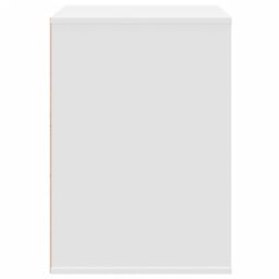 Berkfield Home Corner Chest of Drawers White 80x41x58 cm Engineered Wood - Size: 80 x 41 x 58 cm - thumbnail 6