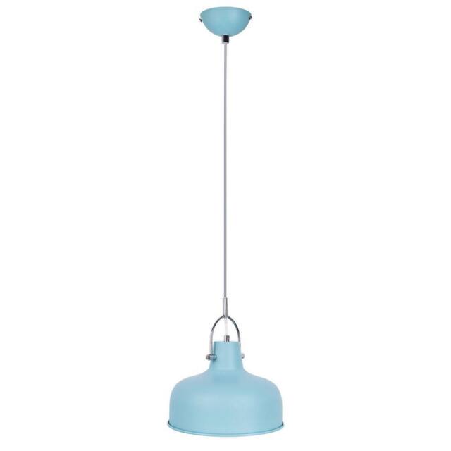 Netlighting Romi Dome Pendant Ceiling Light Blue 1x E27