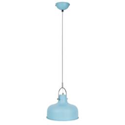 Netlighting Romi Dome Pendant Ceiling Light Blue 1x E27