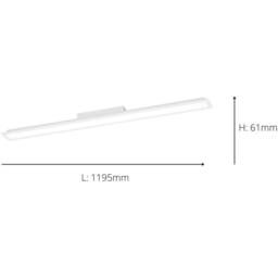 Loops Stylish Modern White Ceiling Light for Any Indoor Space - thumbnail 4