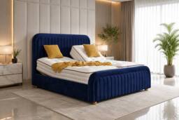 SOFT SNOOZE BEDS Premium Upholstery Adjustable Mobility Bed With Mattresses Headboard in Silver - Size: Super King - thumbnail 2