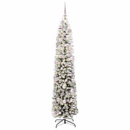 Berkfield Home Artificial Christmas Tree with 300 LEDs with Stand Green 180 cm - thumbnail 2