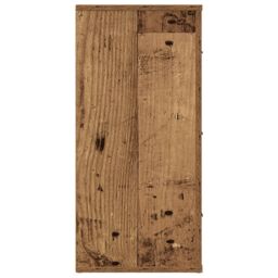 Berkfield Home Sideboard Old Wood 80x33x70 cm Engineered Wood in Brown - Size: 80 x 33 x 70 cm - thumbnail 6