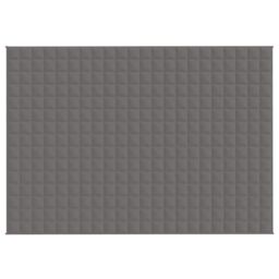 Berkfield Home Weighted Blanket Grey 155x220 cm 11 kg Fabric - thumbnail 3