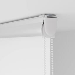 Berkfield Home Shower Roller Blind with Cassette 140x240 cm Fabric Width 136 cm in White - thumbnail 9