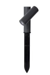 Lucide 'TATUM' Non Dimmable Tiltable Spike Garden Outdoor LED Spotlight in Black - thumbnail 2