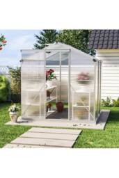 Living and Home 28Pcs Clear Polycarbonate Sheets for Greenhouse Covering - thumbnail 2