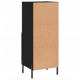 Berkfield Home Sideboard Black 34.5x34x90 cm Engineered Wood - thumbnail 8