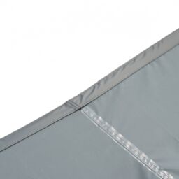 Primrose 3.6m Square Pro Waterproof Garden Sail Shade Canopy 98% UV Block in Charcoal - thumbnail 7