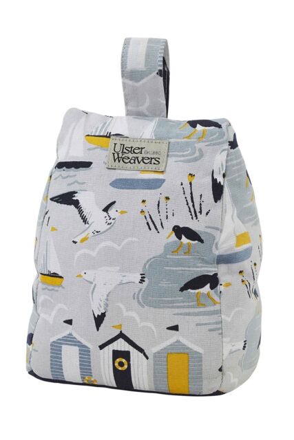 Ulster Weavers Seashore Animal Print 100% Cotton Fabric Doorstop in Blue