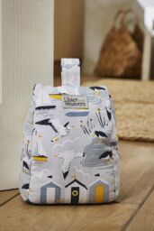 Ulster Weavers Seashore Animal Print 100% Cotton Fabric Doorstop in Blue - thumbnail 2