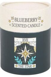 KDMD The Star Vintage Tarot Blueberry Candle in White - thumbnail 4