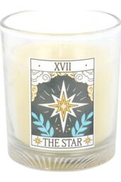 KDMD The Star Vintage Tarot Blueberry Candle in White - thumbnail 3