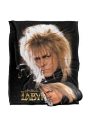 Jim Henson Labyrinth Jareth Crystal Ball Silky Touch Super Soft Throw Blanket 152 X 127 cm in White - thumbnail 2