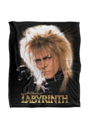Jim Henson Labyrinth Jareth Crystal Ball Silky Touch Super Soft Throw Blanket 152 X 127 cm in White - thumbnail 1